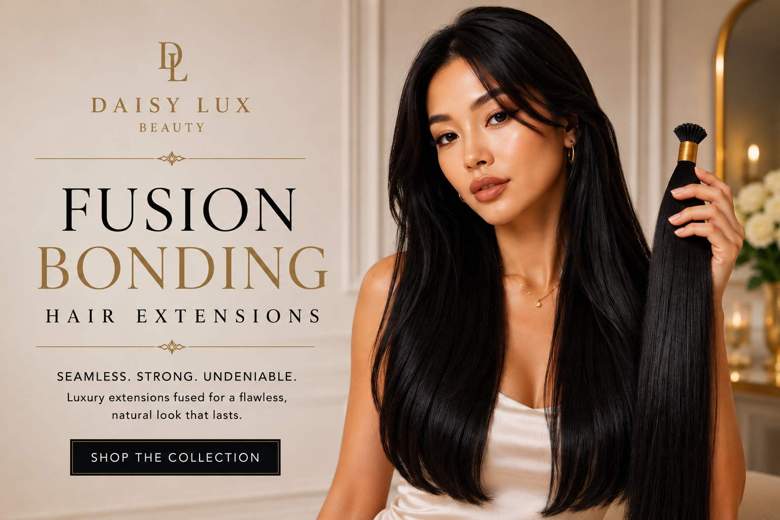 Fusion Bonding Hair Extensions