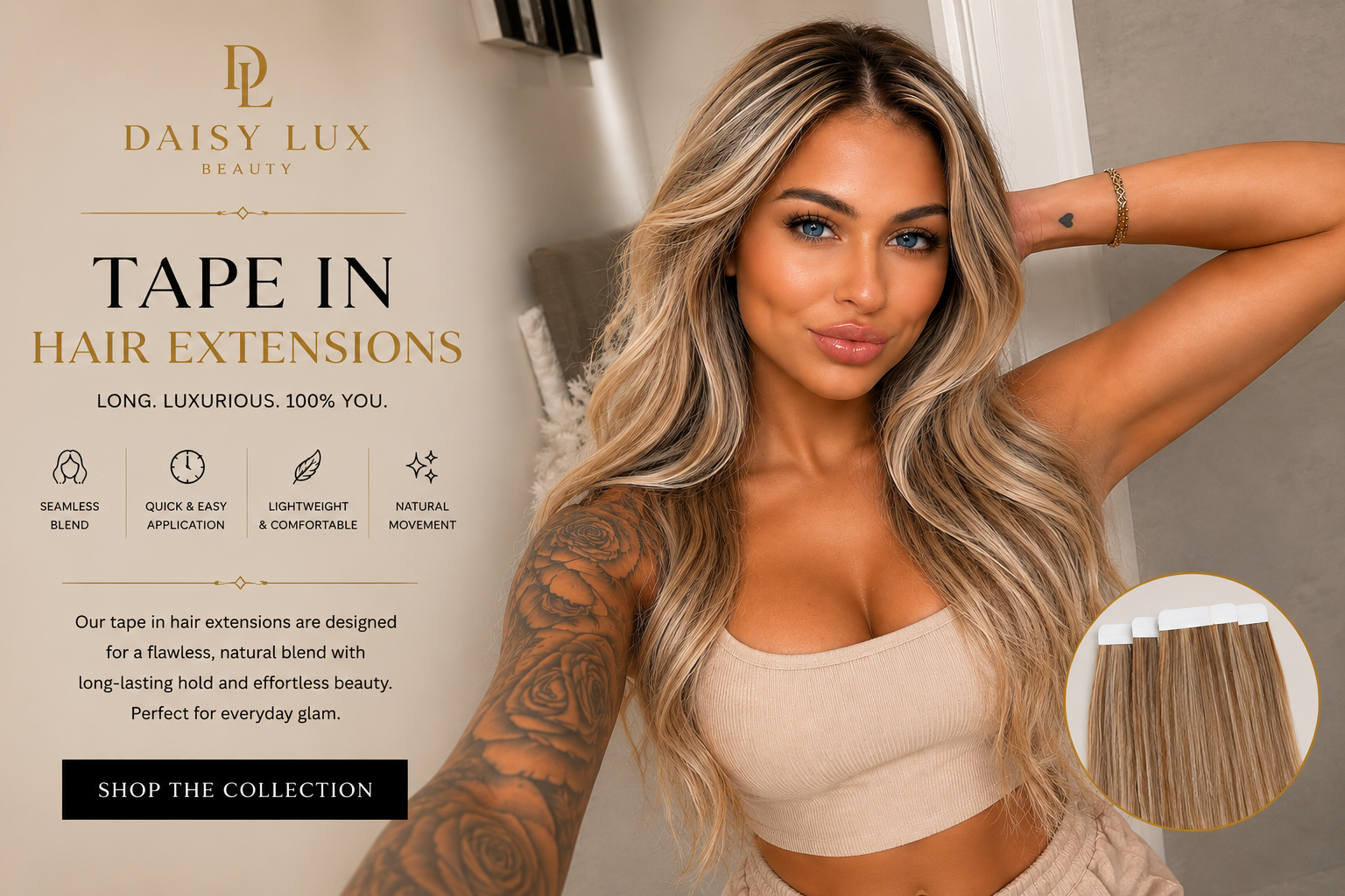 Tape-In Hair Extensions