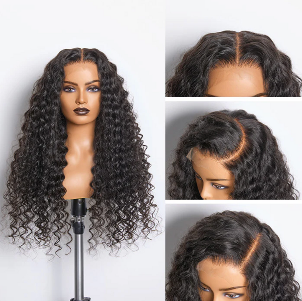 Daisy Lux Beauty™ Premium Quality 180% Density HD 13x6 "PARTINGMAX FULL FRONTAL LACE" Wig "DEEP WAVE"