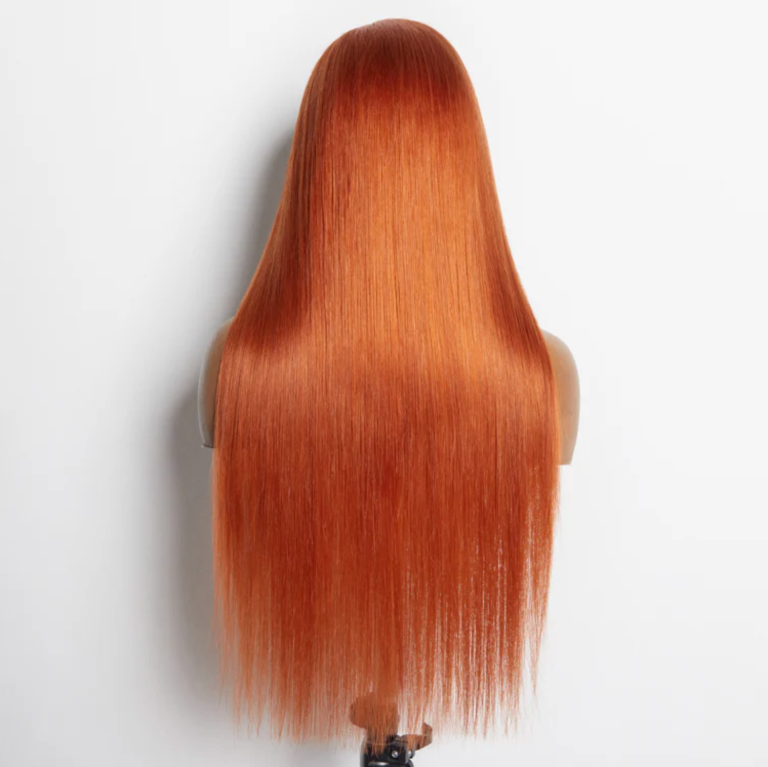 Daisy Lux Beauty™ Premium Quality 150% Density 13x4 "GINGER LACE FRONT STRAIGHT" Wig Pre-Plucked Free Part 100% Human Hair