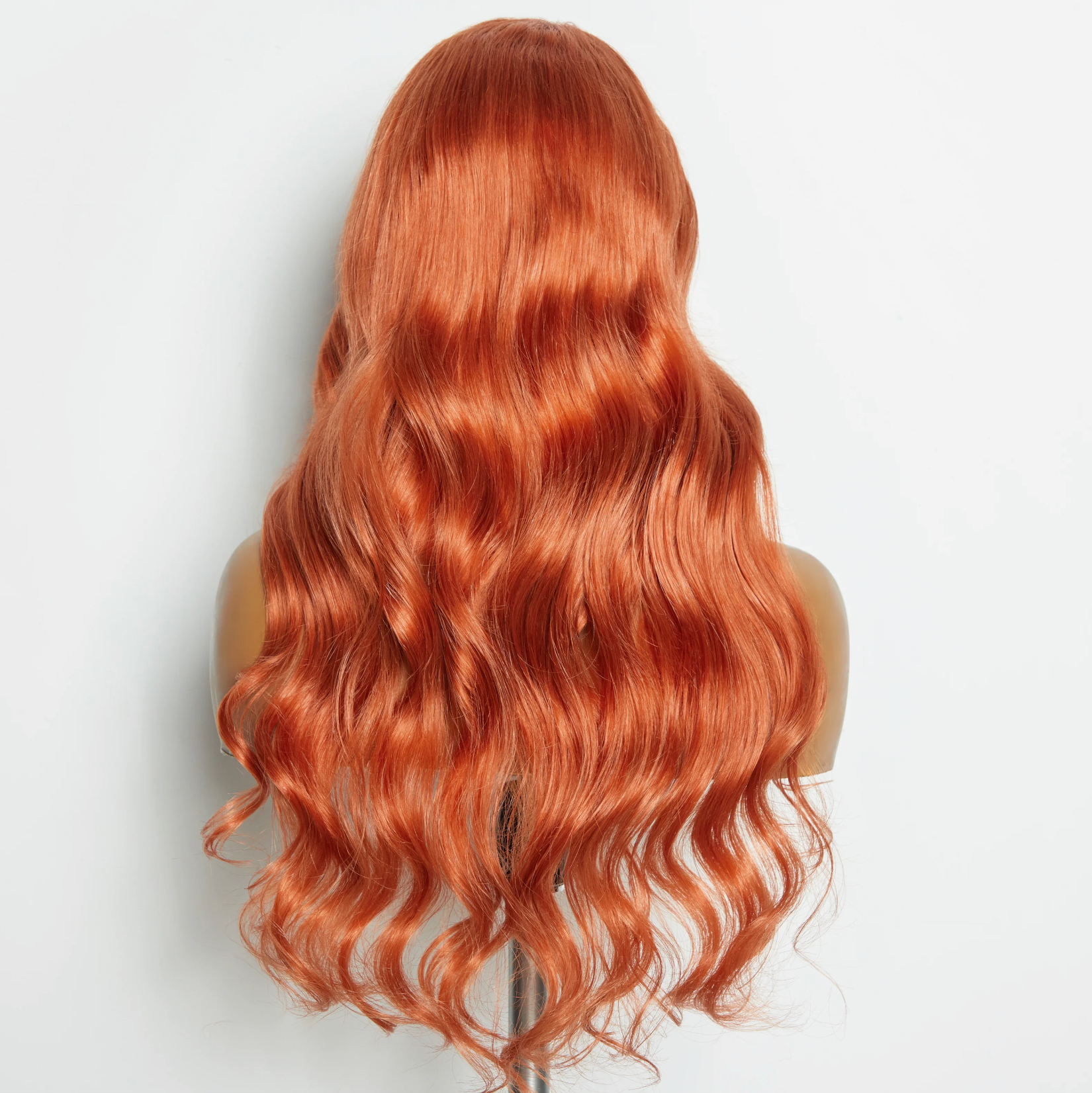 Daisy Lux Beauty™ Premium Quality 150% Density 13x4 "GINGERLACE FRONT BODY WAVY" Wig Pre Plucked Free Part 100% Human Hair