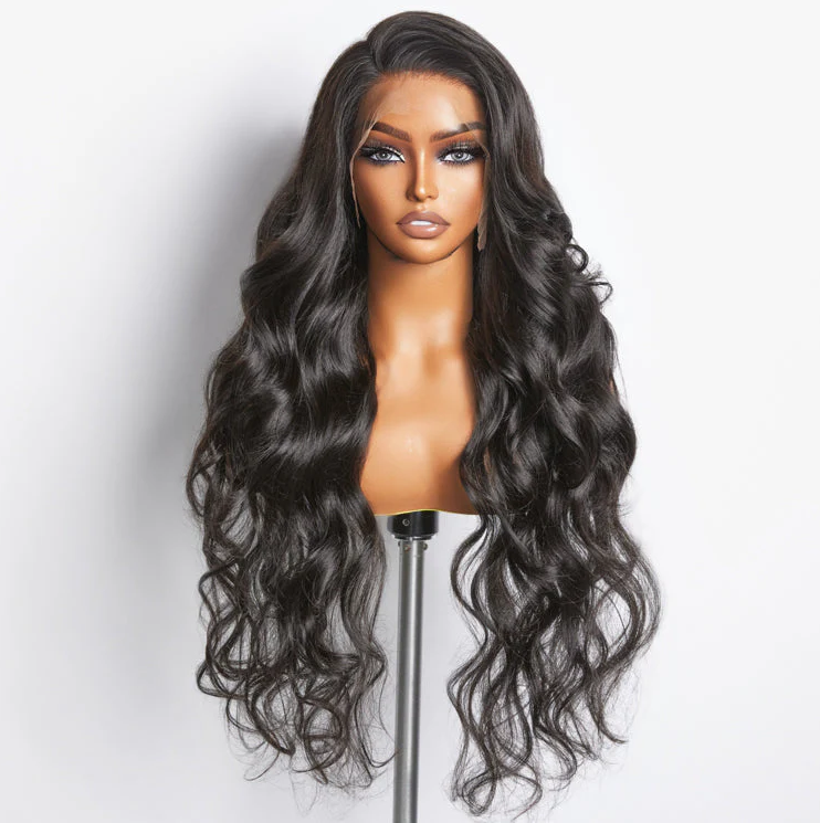 Daisy Lux Beauty™ Premium Quality 200% Density HD 13x6 "PARTINGMAX FULL FRONTAL LACE" Wig "BODY WAVE"