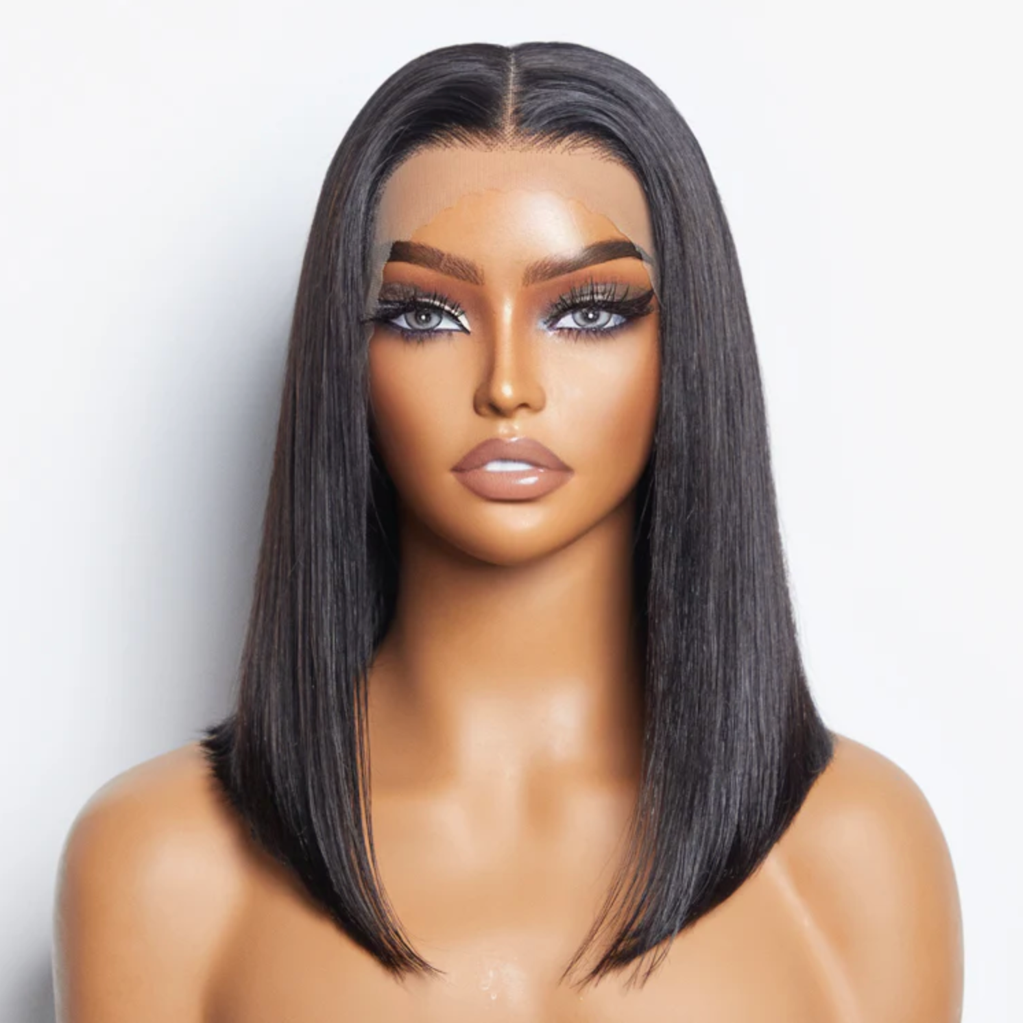 Daisy Lux Beauty™ Premium Quality 150% Density 13x4 Pre Plucked Lace Front "STRAIGHT BOB" Wig