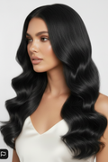 Daisy Lux Beauty™ Premium Quality "BODY WAVY SEAMLESS CLIP INS" Remy Hair Extensions