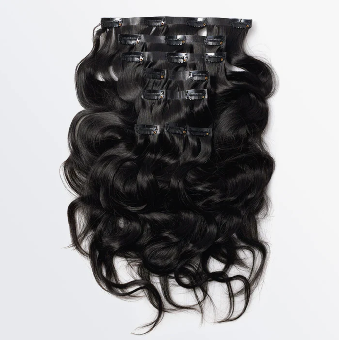 Daisy Lux Beauty™ Premium Quality "BODY WAVY SEAMLESS CLIP INS" Remy Hair Extensions