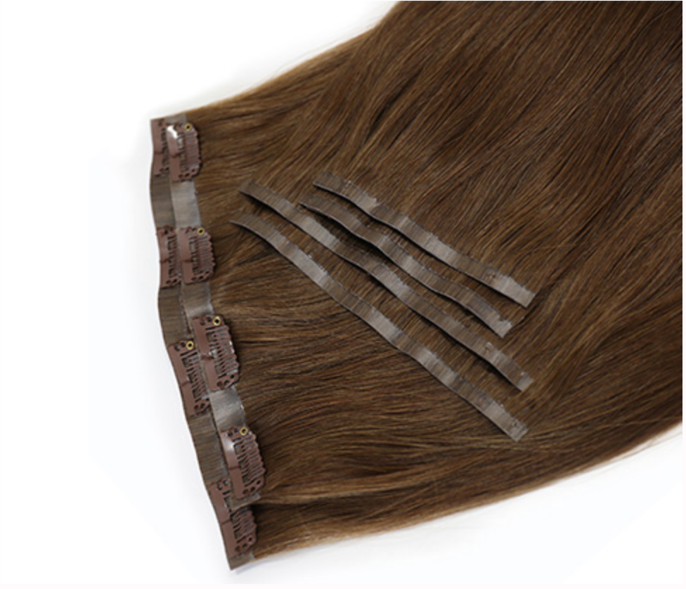 Daisy Lux Beauty™ Premium Quality "SEAMLESS CLIP-IN" Remy Hair Extensions